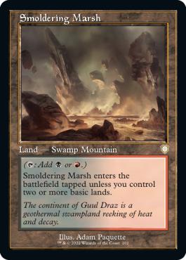 Smoldering Marsh - The Brothers' War Commander