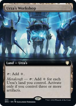 Urza's Workshop - The Brothers' War Commander