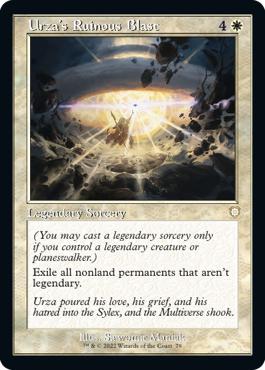 Urza's Ruinous Blast - The Brothers' War Commander