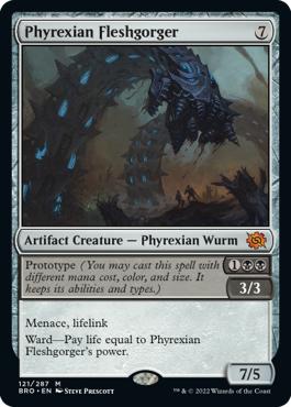 Phyrexian Fleshgorger - The Brothers' War