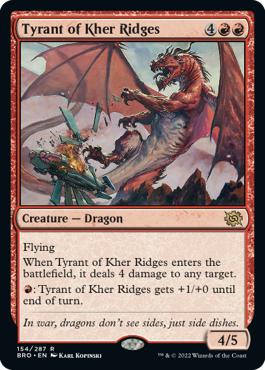 Tyrant of Kher Ridges - The Brothers' War