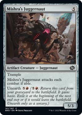 Mishra's Juggernaut - The Brothers' War