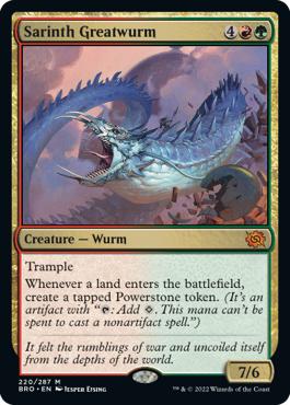 Sarinth Greatwurm - The Brothers' War