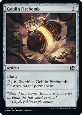 Goblin Firebomb - The Brothers' War