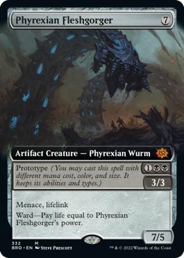 Phyrexian Fleshgorger - The Brothers' War