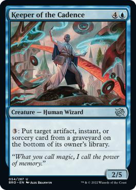 Keeper of the Cadence - The Brothers' War