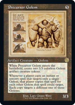 Precursor Golem - The Brothers' War Retro Artifacts