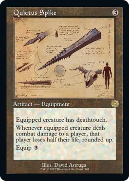 Quietus Spike - The Brothers' War Retro Artifacts