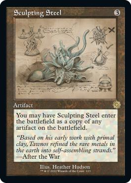Sculpting Steel - The Brothers' War Retro Artifacts