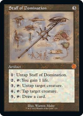 Staff of Domination - The Brothers' War Retro Artifacts