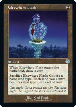 Elsewhere Flask - The Brothers' War Retro Artifacts