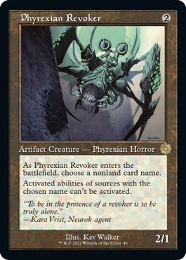 Phyrexian Revoker - The Brothers' War Retro Artifacts