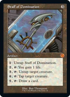 Staff of Domination - The Brothers' War Retro Artifacts