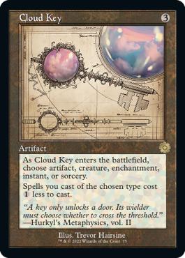 Cloud Key - The Brothers' War Retro Artifacts