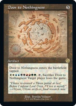 Door to Nothingness - The Brothers' War Retro Artifacts