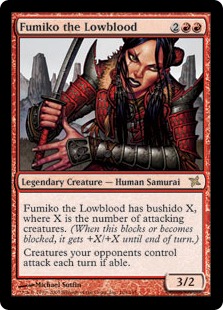 Fumiko the Lowblood - Betrayers of Kamigawa