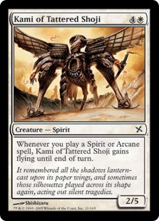 Kami of Tattered Shoji - Betrayers of Kamigawa