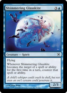 Shimmering Glasskite - Betrayers of Kamigawa