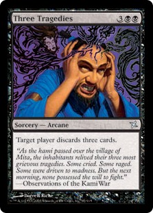 Three Tragedies - Betrayers of Kamigawa