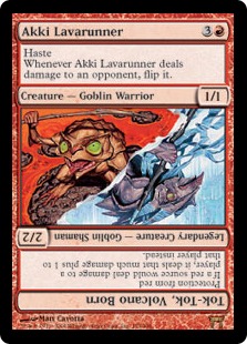 Akki Lavarunner - Champions of Kamigawa