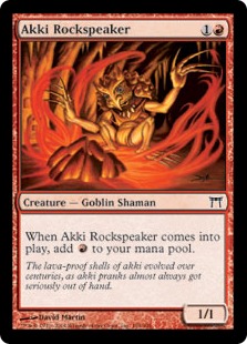 Akki Rockspeaker - Champions of Kamigawa