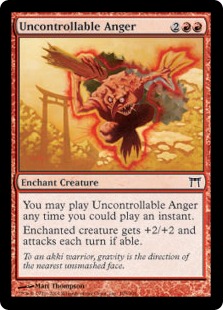 Uncontrollable Anger - Champions of Kamigawa