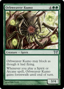 Orbweaver Kumo - Champions of Kamigawa