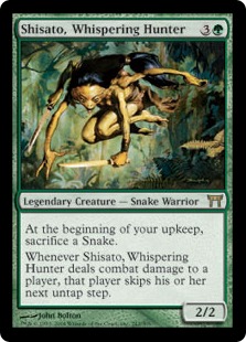 Shisato, Whispering Hunter - Champions of Kamigawa