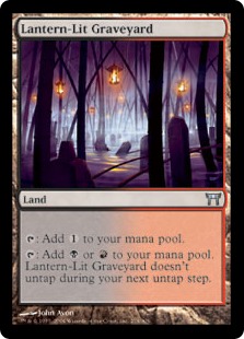 Lantern-Lit Graveyard - Champions of Kamigawa