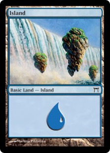 Island - Champions of Kamigawa