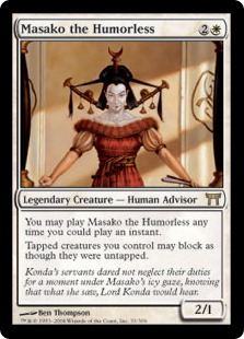 Masako the Humorless - Champions of Kamigawa