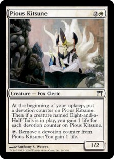 Pious Kitsune - Champions of Kamigawa