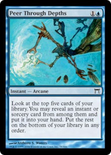 Peer Through Depths - Champions of Kamigawa