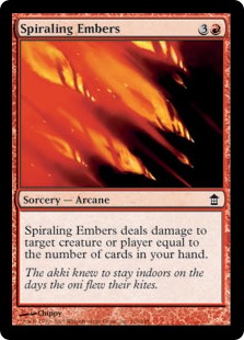 Spiraling Embers - Saviors of Kamigawa