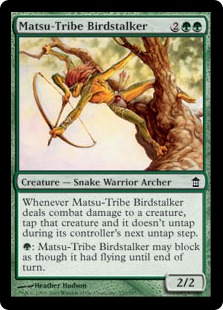 Matsu-Tribe Birdstalker - Saviors of Kamigawa