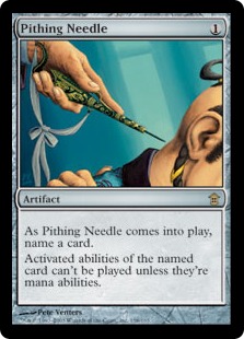 Pithing Needle - Saviors of Kamigawa