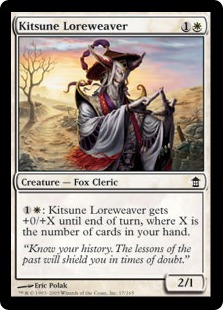 Kitsune Loreweaver - Saviors of Kamigawa