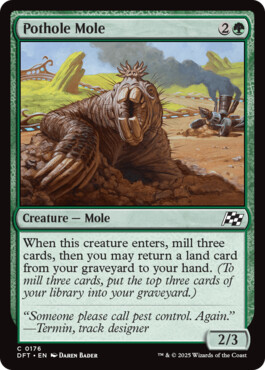 Pothole Mole - Aetherdrift