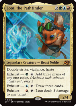 Loot, the Pathfinder - Aetherdrift