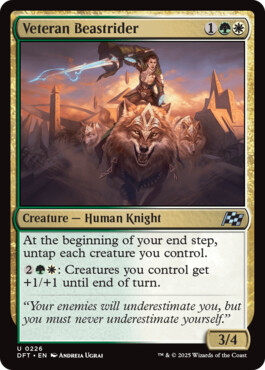 Veteran Beastrider - Aetherdrift
