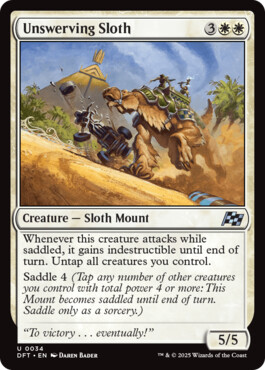 Unswerving Sloth - Aetherdrift