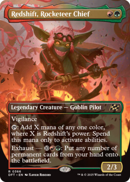 Redshift, Rocketeer Chief - Aetherdrift