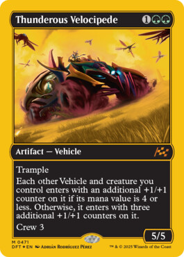 Thunderous Velocipede - Aetherdrift