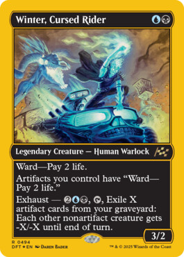 Winter, Cursed Rider - Aetherdrift