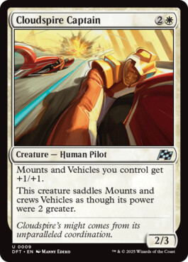 Cloudspire Captain - Aetherdrift