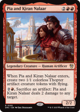Pia and Kiran Nalaar - Aetherdrift Commander