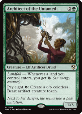 Architect of the Untamed - Aetherdrift Commander