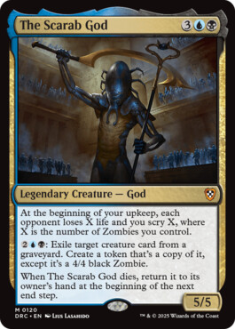 The Scarab God - Aetherdrift Commander