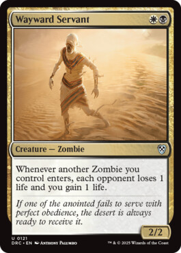 Wayward Servant - Aetherdrift Commander