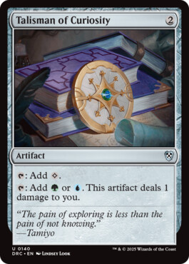 Talisman of Curiosity - Aetherdrift Commander